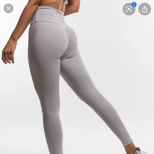 Echt grey scrunch leggings